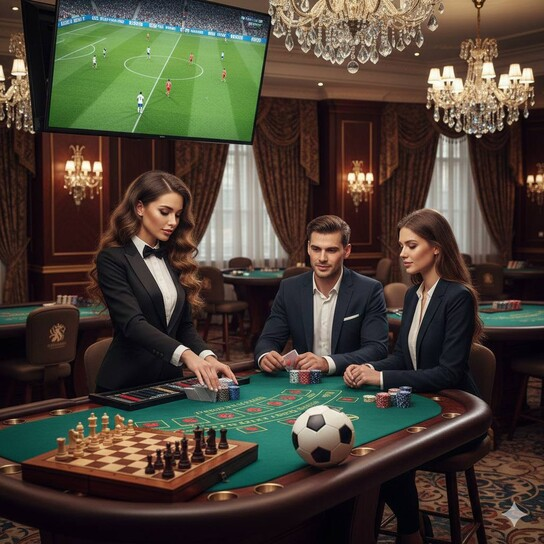 Luxurious Michigan Casino Interior
